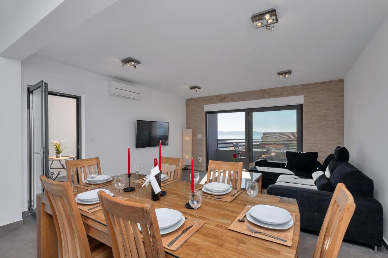 Luxury Apartment Sidro With Free Beach Parking Makarska Ngoại thất bức ảnh